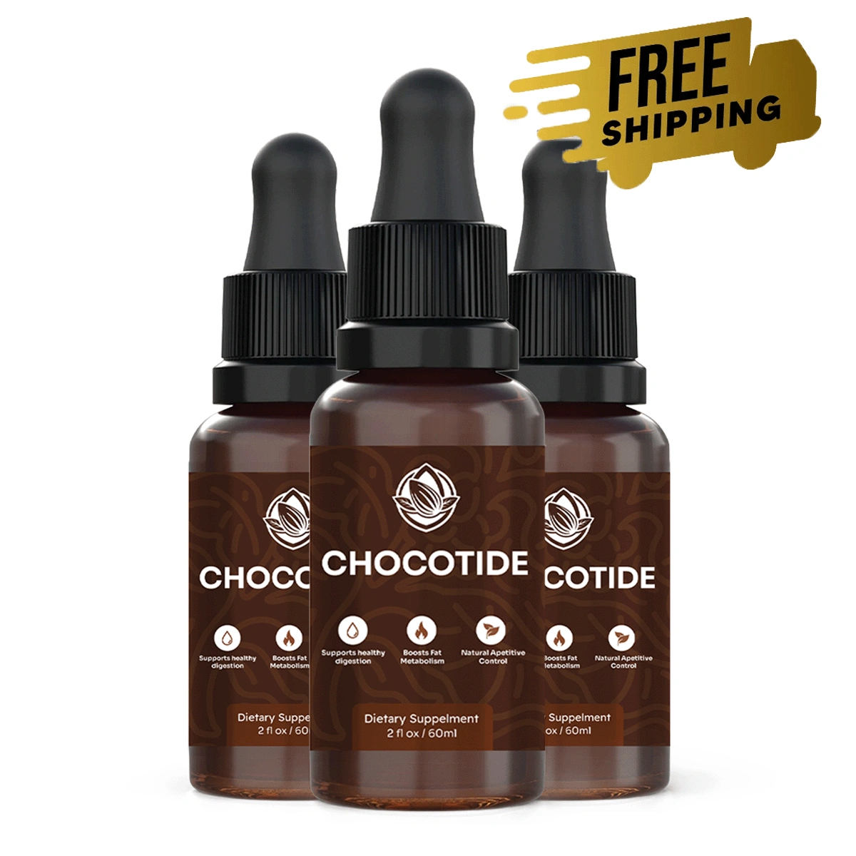 Chocotide   3 bottles